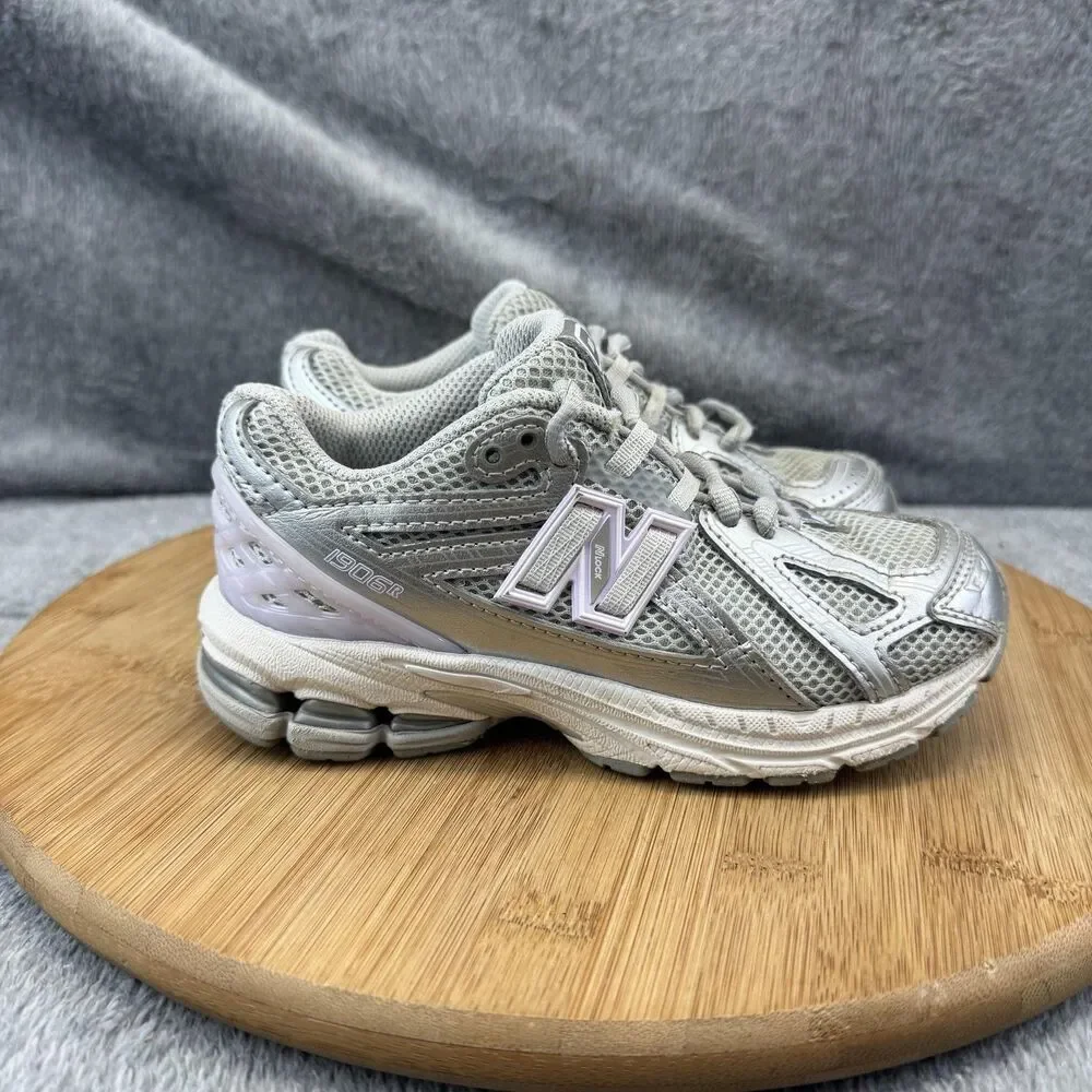 New Balance 1906R RG3 Shoes Boys Size 12 Gray Silver Athletic Sneakers PC1906CX